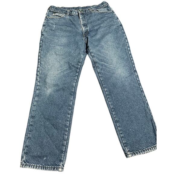 L.L. Bean Men's Double L Jeans, Classic Fit, Flannel Lined, Size 36x29 - Picture 1 of 6